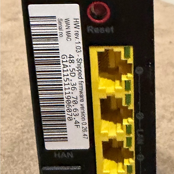 Verizon Black Wireless Router - Picture 3 of 3